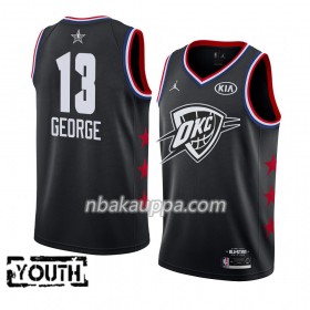 Oklahoma City Thunder Paul George 13 2019 Kaikki tähti Jordan Brand Musta Pelipaidat Swingman - Lasten